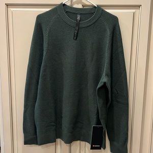 Lululemon Men’s Textured Knit Crewneck Sweater